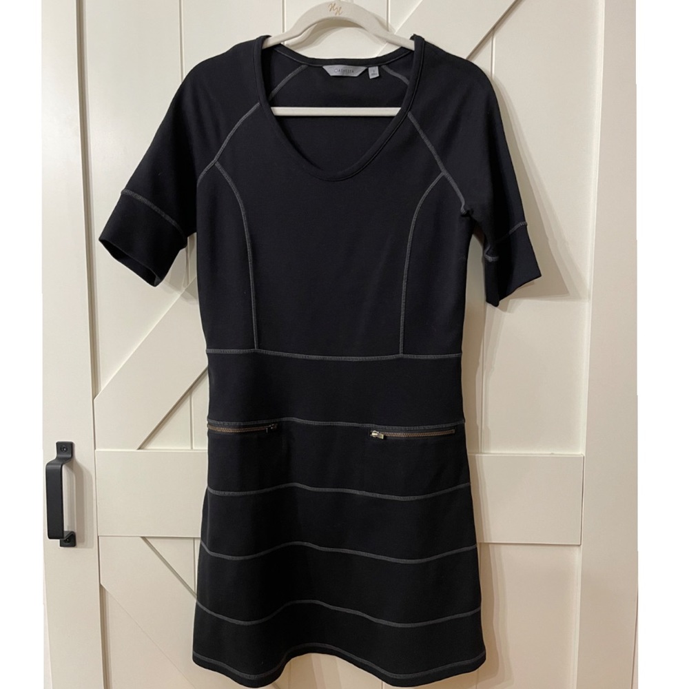 Athleta Black Dress